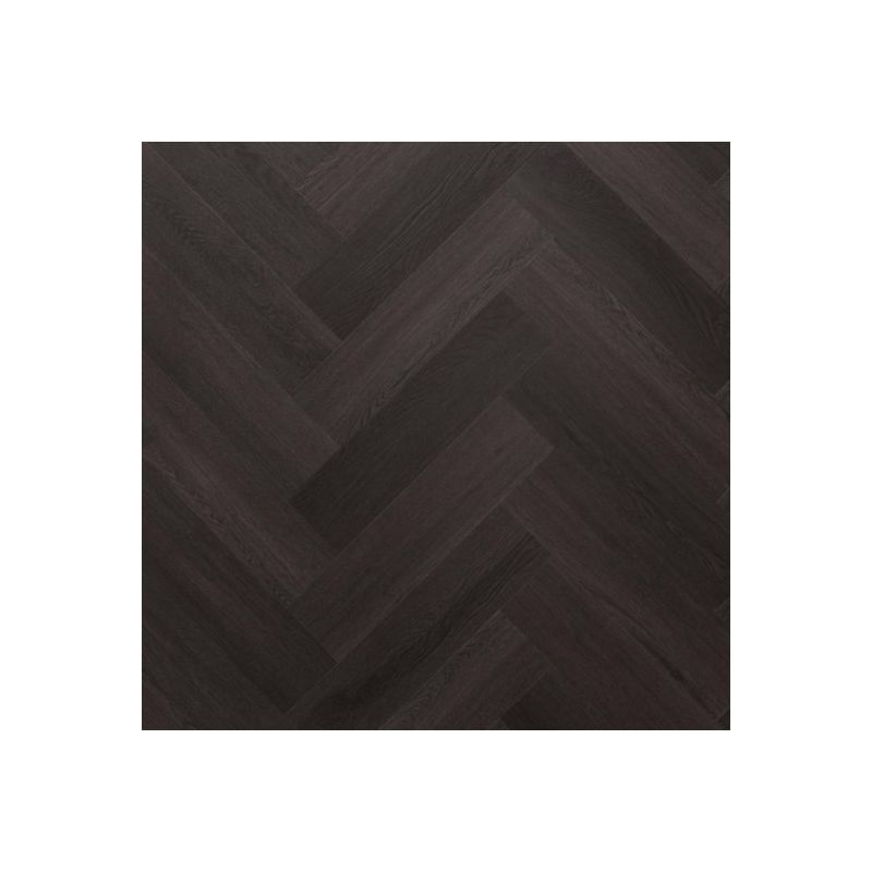 panele winylowe w kolorze ciemnej czekolady - Panele winylowe Arbiton Herringbone Dąb Empire